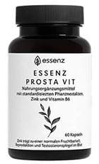 Essenz Prosta Vit Review – Essenz Prosta Vit Supplement Bottle for Prostate Health Support