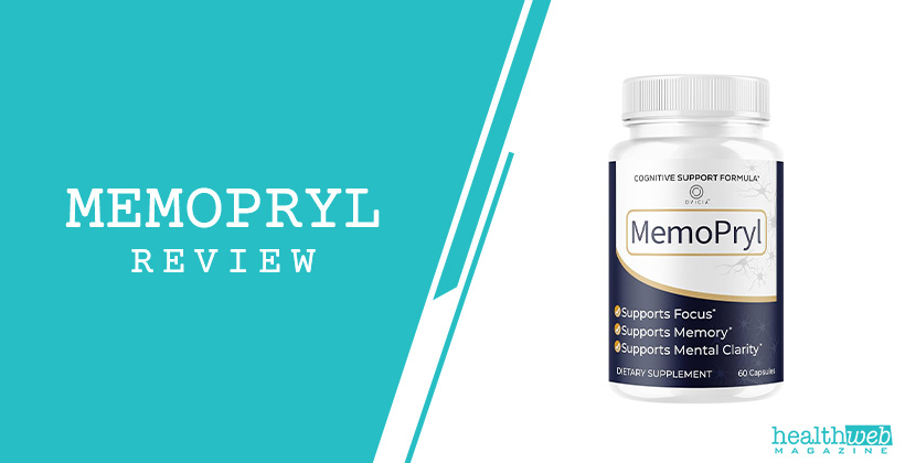 MemoPryl Review – MemoPryl Brain Health Supplement Bottle for Memory & Cognitive Support
