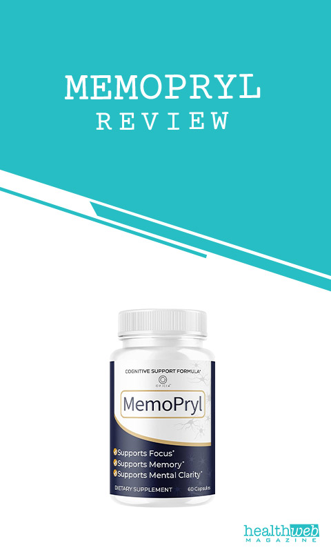 MemoPryl Review – MemoPryl Brain Health Supplement Bottle for Memory & Cognitive Support