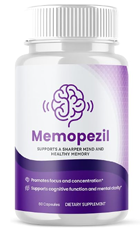 Memopezil Review – Brain Health Supplement Bottle for Memory, Focus & Mental Clarity