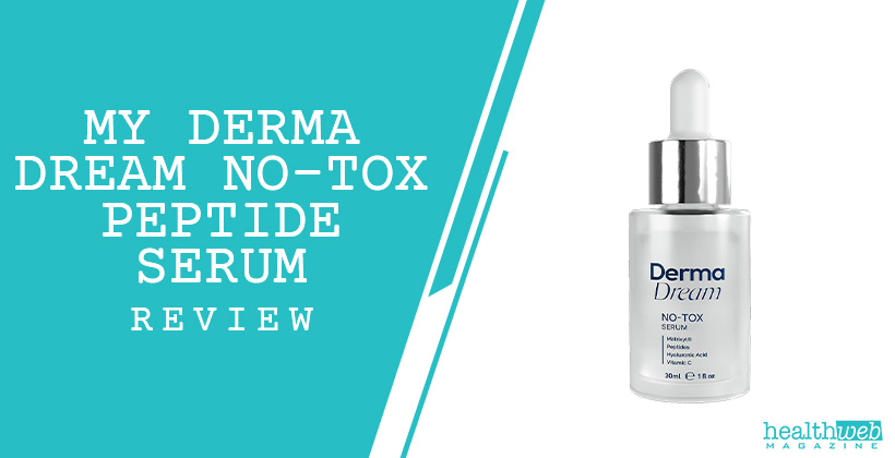 My Derma Dream No-Tox Peptide Serum Review &ndash; Anti-Aging Peptide Serum Bottle