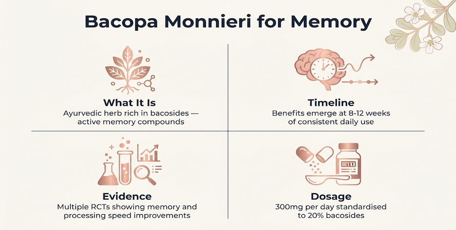 Bacopa Monnieri for Memory &ndash; Herbal Brain Supplement