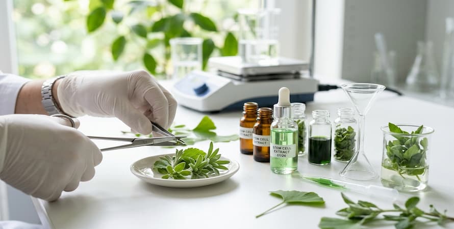 Plant Stem Cell Technology in Skincare – How Plant Stem Cell Extracts Are Made