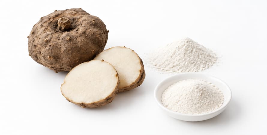 Glucomannan (konjac root fiber)