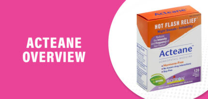 Acteane Review: Does It Provide Relief from Menopause?