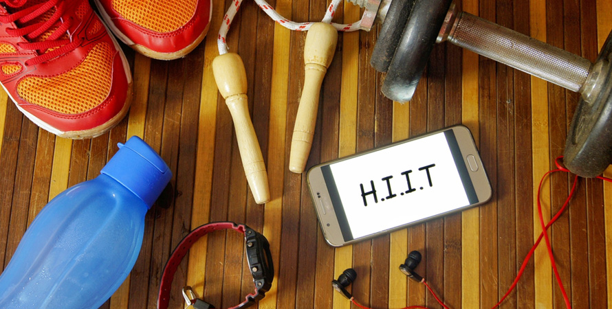 High-intensity interval training