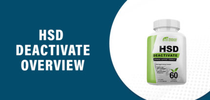 HSD Deactivate Review – Does This Weight Loss Supplement Really Work?