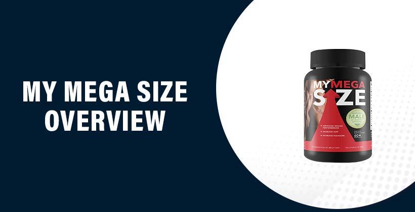 My Mega Size Men's Health Supplement – Blood Flow & Performance Support, 60 Capsules