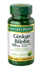 Nature’s Bounty Ginkgo Biloba